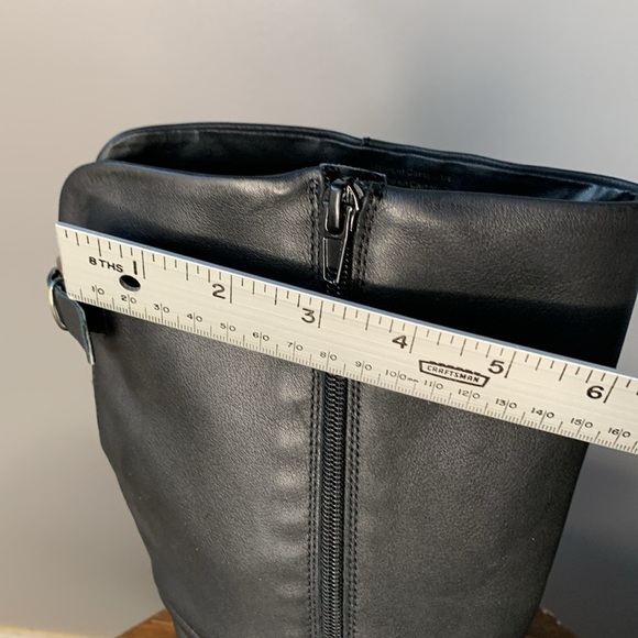 ALDO black Keesha knee high riding‎ boot. Size 7.5 - Picture 12 of 13